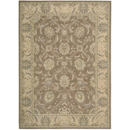 Nourison Persian Empire Area Rug Collection Mocha 12 Ft X 15 Ft Rectangle 99446257796